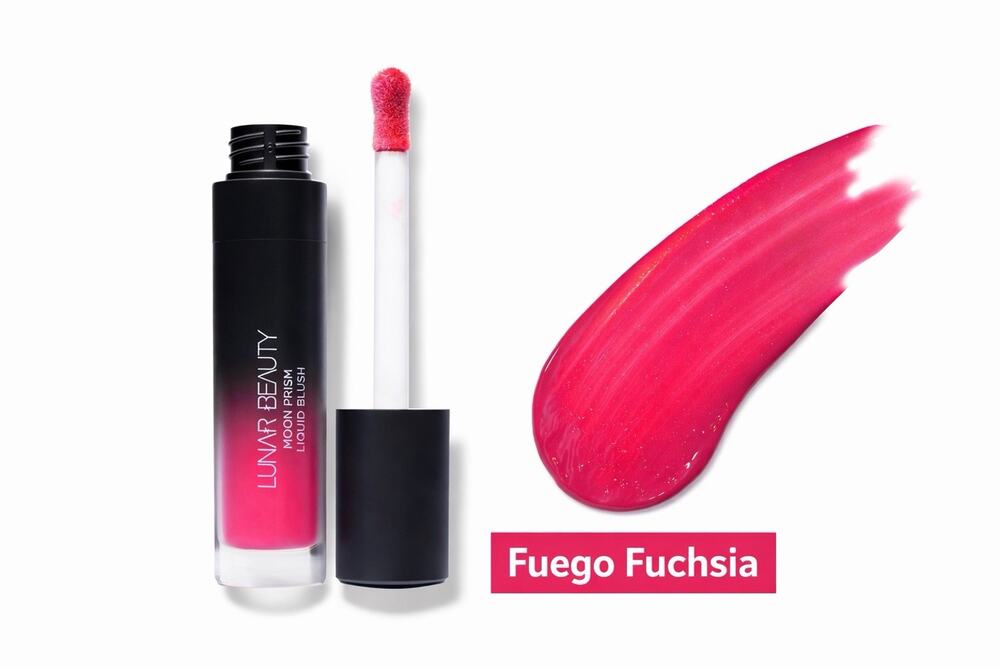 Lunar Beauty Moon Prism Liquid Blush Fuego Fuchsia 0.23oz Manny MUA New in Box